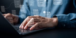 online-inspector-document-node-planning-digital-form-checklist-by-laptop-computer-document-management-checking-system-online-documentation-database